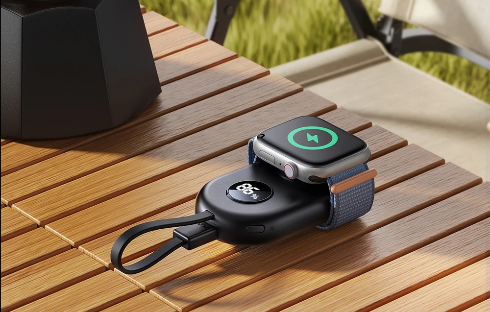 Apple Watch Joyroom JR-W09 (juodas) įkroviklis aprašymas - Prekės nuotrauka Apple Watch Joyroom JR-W09 (juodas) įkroviklis aprašymas - Prekės nuotrauka