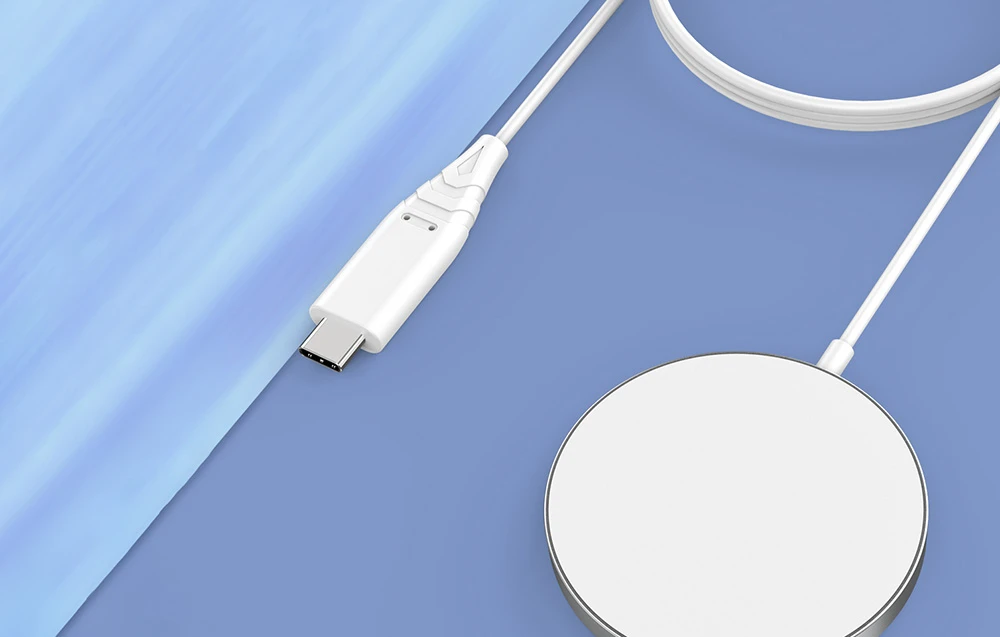 Belaidis įkroviklis CHOETECH, 15W, magnetinis, baltas aprašymas - Prekės nuotrauka Belaidis įkroviklis CHOETECH, 15W, magnetinis, baltas aprašymas - Prekės nuotrauka