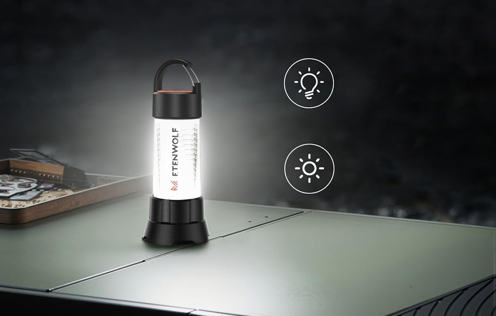 Etenwolf CL5 Food Chopper Flashlight 1000lm aprašymas - Prekės nuotrauka
