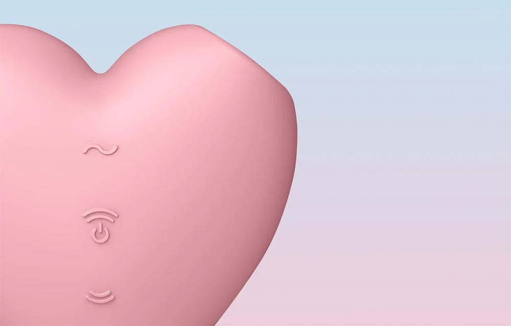 Klitorio masažuoklis Cutie Heart Light Raudona Satisfyer (rožinis) aprašymas - Prekės nuotrauka Klitorio masažuoklis Cutie Heart Light Raudona Satisfyer (rožinis) aprašymas - Prekės nuotrauka
