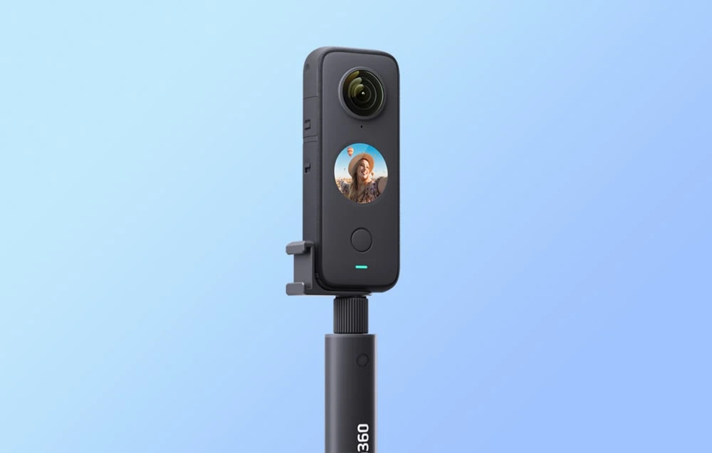„Insta360 X4“ / „X3“ / „X2“ kamerų laikiklis su šalta jungtimi aprašymas - Prekės nuotrauka „Insta360 X4“ / „X3“ / „X2“ kamerų laikiklis su šalta jungtimi aprašymas - Prekės nuotrauka