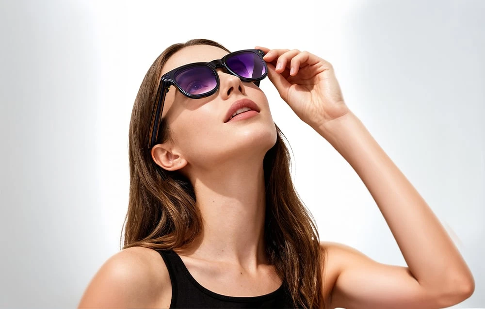 Colmi A2 AI UV Sunglasses with Violetinė Lenses aprašymas - Prekės nuotrauka Colmi A2 AI UV Sunglasses with Violetinė Lenses aprašymas - Prekės nuotrauka