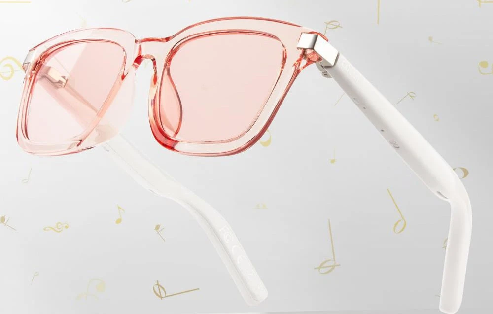 COLMI G06 smart glasses (pink) aprašymas - Prekės nuotrauka