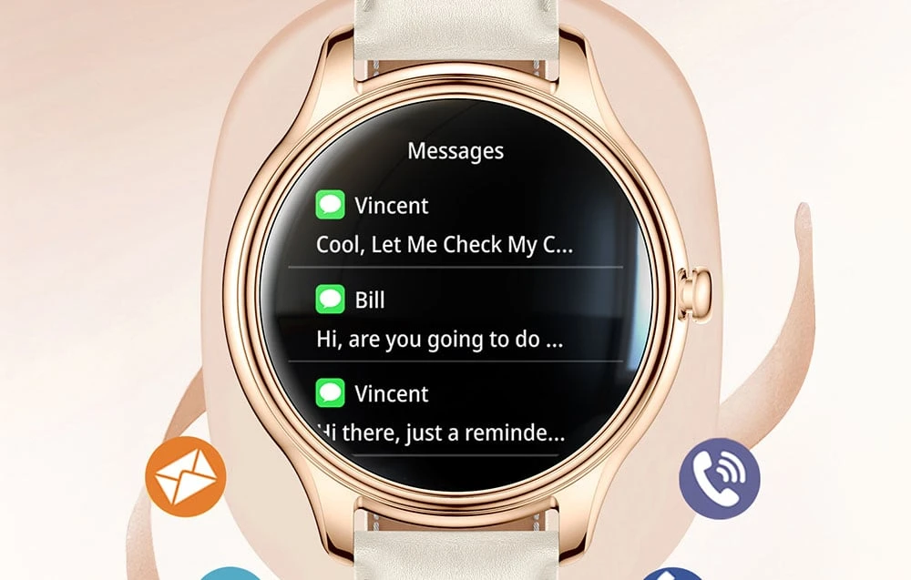 Išmanusis laikrodis COLMI L28 Smart Watch (Sidabrinis-žalias + žalias leather strap) aprašymas - Prekės nuotrauka