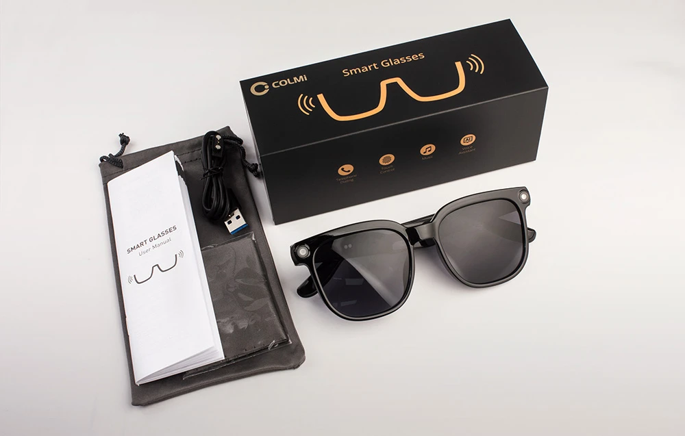 COLMI M02S UV AI Sunglasses aprašymas - Prekės nuotrauka