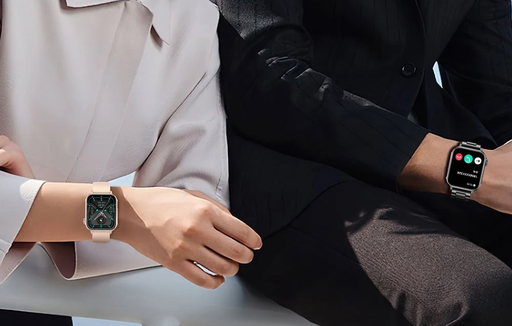Išmanusis laikrodis Colmi P80 smartwatch (juodas) aprašymas - Prekės nuotrauka