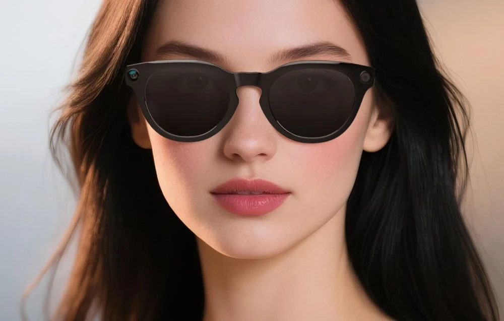 COLMI V03 smart sunglasses with round frames aprašymas - Prekės nuotrauka