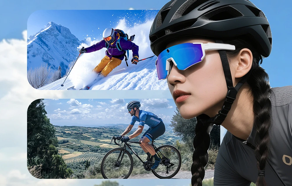 Colmi V06 AI Oranžinis Sports Sunglasses aprašymas - Prekės nuotrauka Colmi V06 AI Oranžinis Sports Sunglasses aprašymas - Prekės nuotrauka