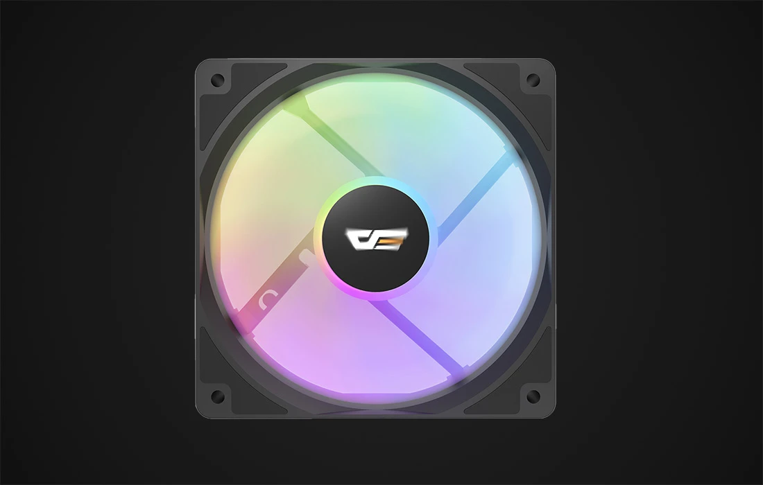 Darkflash CL12 LED PC ventiliatorius 120x120 aprašymas - Prekės nuotrauka