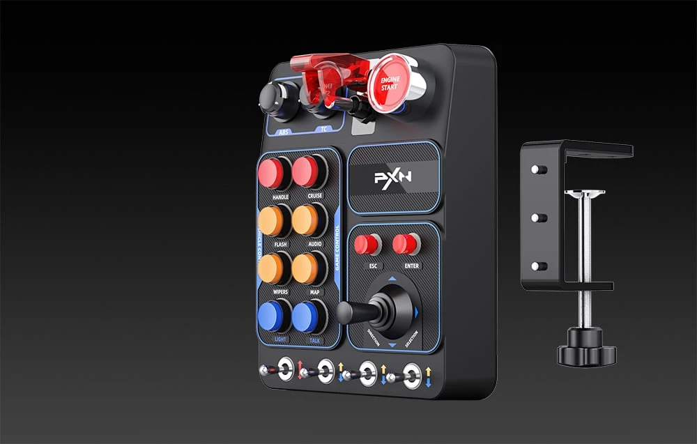 PXN CB1 Control Box – juodos spalvos aprašymas - Prekės nuotrauka PXN CB1 Control Box – juodos spalvos aprašymas - Prekės nuotrauka