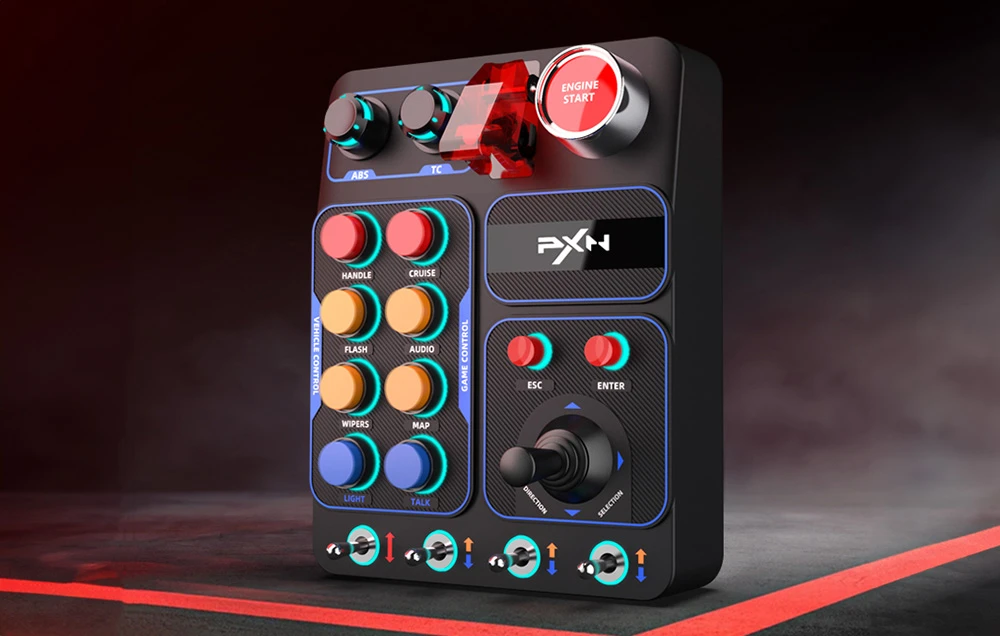PXN CB1 Control Box – juodos spalvos aprašymas - Prekės nuotrauka PXN CB1 Control Box – juodos spalvos aprašymas - Prekės nuotrauka