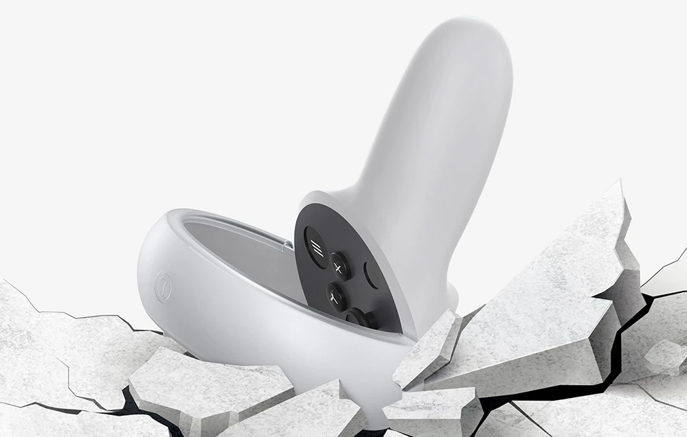 KiwiDesign Valdiklio apsauginis dangtelis Kiwi Design Q26-2.1, skirtas Meta Quest 2 Baltas aprašymas - Prekės nuotrauka KiwiDesign Valdiklio apsauginis dangtelis Kiwi Design Q26-2.1, skirtas Meta Quest 2 Baltas aprašymas - Prekės nuotrauka