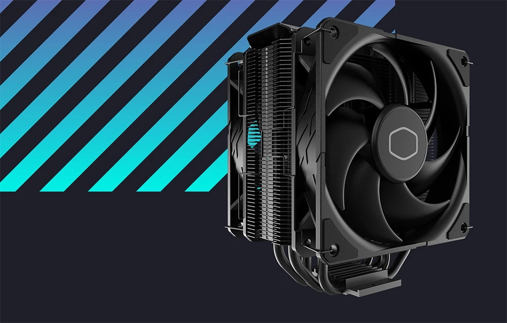 Cooler Master Hyper 212 Juodas X Duo aprašymas - Prekės nuotrauka