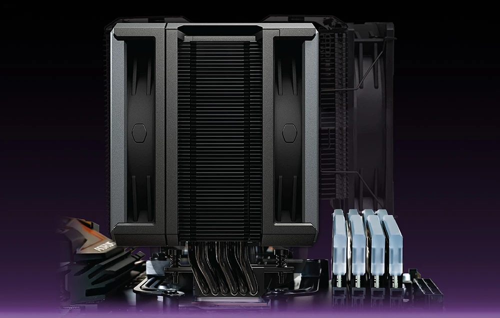 „Cooler Master Hyper 612 APEX“ oro aušinimas aprašymas - Prekės nuotrauka „Cooler Master Hyper 612 APEX“ oro aušinimas aprašymas - Prekės nuotrauka