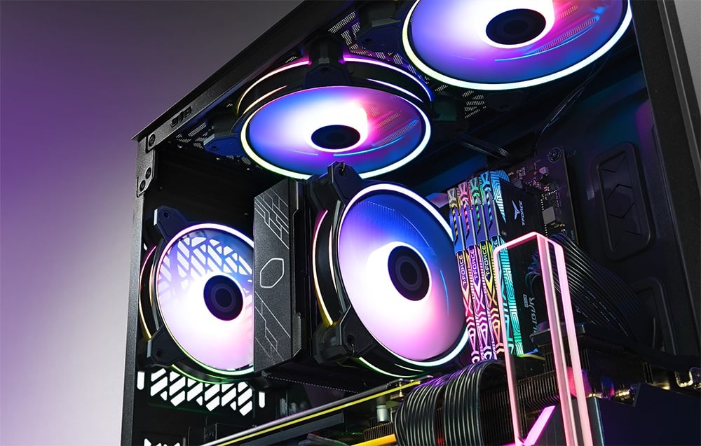 COOLER MASTER Korpuso ventiliatorius Masterfan MF140 Halo 2 ARGB aprašymas - Prekės nuotrauka