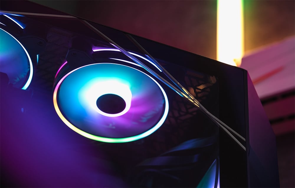COOLER MASTER Korpuso ventiliatorius Masterfan MF140 Halo 2 ARGB aprašymas - Prekės nuotrauka