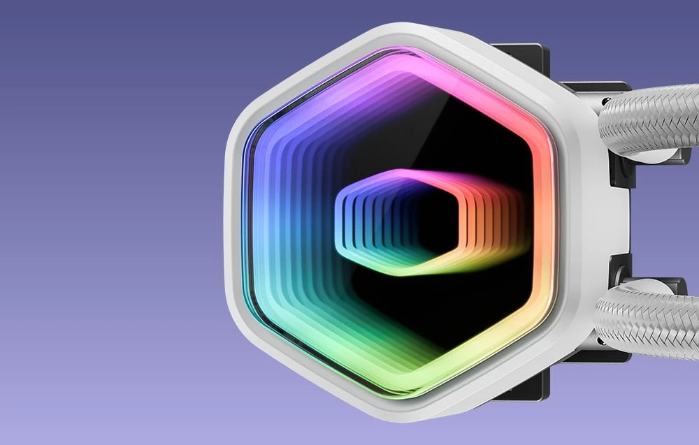 Cooler Master MasterLiquid 240 Core II ARGB baltas aprašymas - Prekės nuotrauka