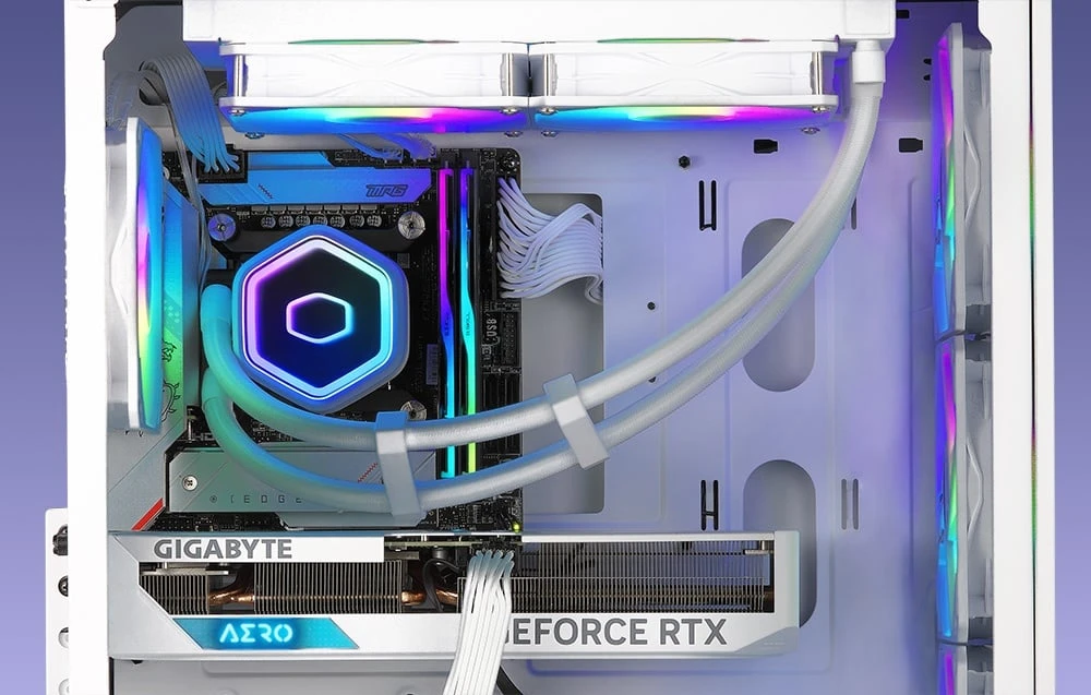 Cooler Master MasterLiquid 240 Core II ARGB baltas aprašymas - Prekės nuotrauka