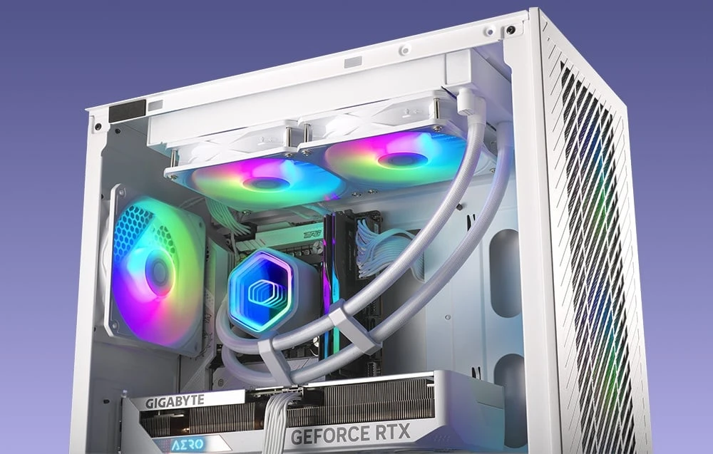 Cooler Master MasterLiquid 240 Core II ARGB baltas aprašymas - Prekės nuotrauka