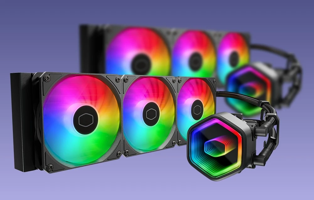„Cooler Master MasterLiquid 360 Core II ARGB“ aprašymas - Prekės nuotrauka „Cooler Master MasterLiquid 360 Core II ARGB“ aprašymas - Prekės nuotrauka