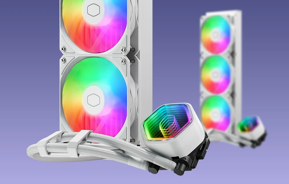 „Cooler Master MasterLiquid 360 Core II ARGB“ Balta aprašymas - Prekės nuotrauka „Cooler Master MasterLiquid 360 Core II ARGB“ Balta aprašymas - Prekės nuotrauka
