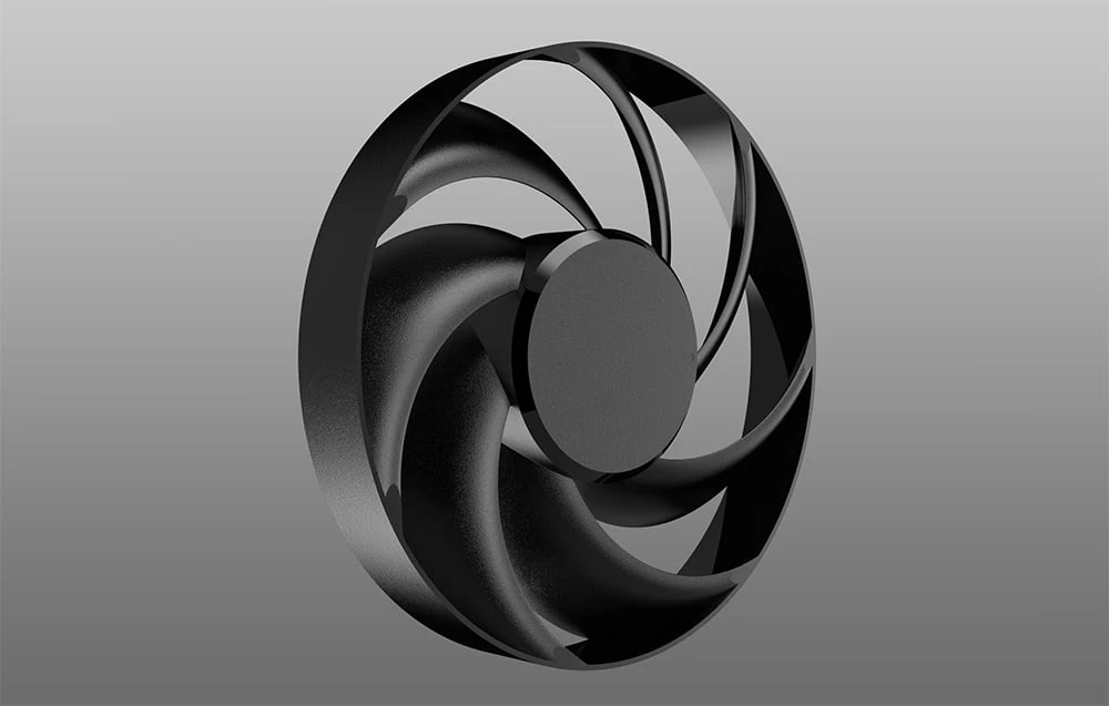 Cooler Master Cooler Master Mobius 120 fan (juodas) aprašymas - Prekės nuotrauka
