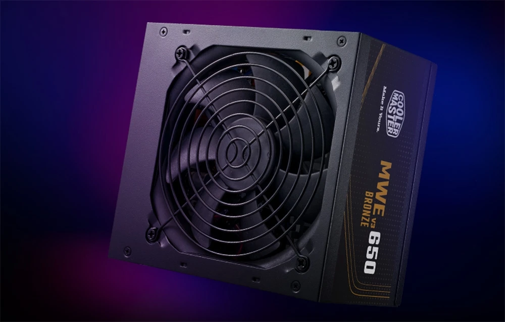 Cooler Master MWE Bronze V3 | MPE-6501-ACABW-3BEU | 650 W | 80 PLUS Bronze aprašymas - Prekės nuotrauka Cooler Master MWE Bronze V3 | MPE-6501-ACABW-3BEU | 650 W | 80 PLUS Bronze aprašymas - Prekės nuotrauka