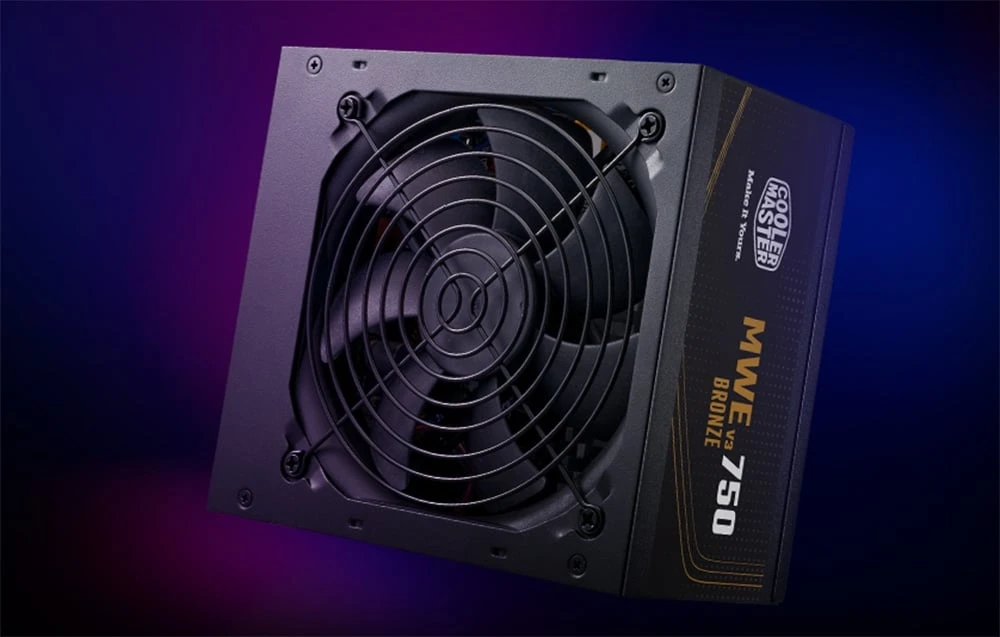 Cooler Master MWE Bronze V3 | MPE-7501-ACABW-3BEU | 750 W | 80 PLUS Bronze aprašymas - Prekės nuotrauka Cooler Master MWE Bronze V3 | MPE-7501-ACABW-3BEU | 750 W | 80 PLUS Bronze aprašymas - Prekės nuotrauka