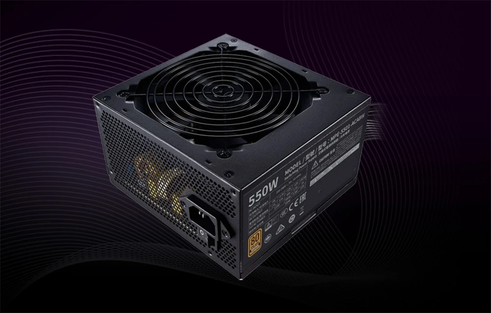 Cooler Master | MPE-5501-ACABW-B | 550 W aprašymas - Prekės nuotrauka