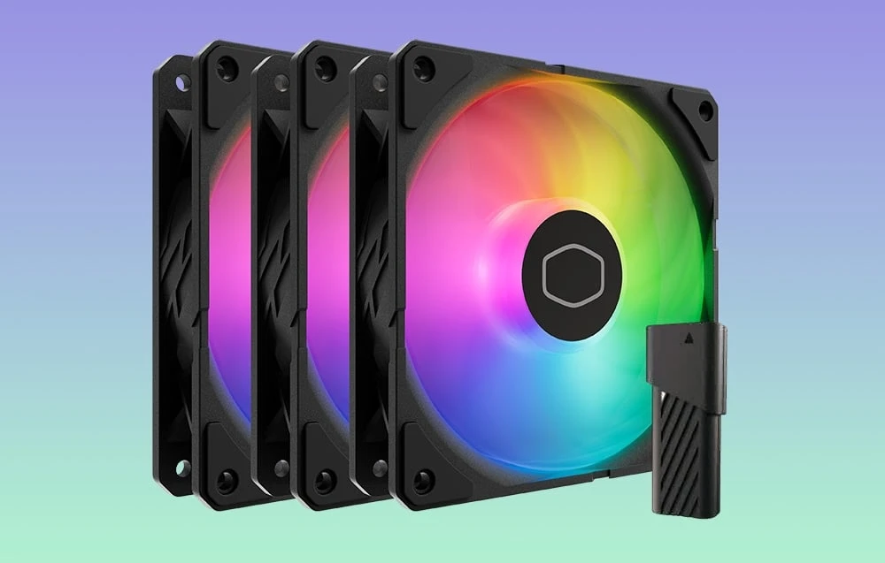 „Cooler Master Cooler Master SickleFlow Edge 120 ARGB 3-in-1“ ventiliatorius (juodas) aprašymas - Prekės nuotrauka