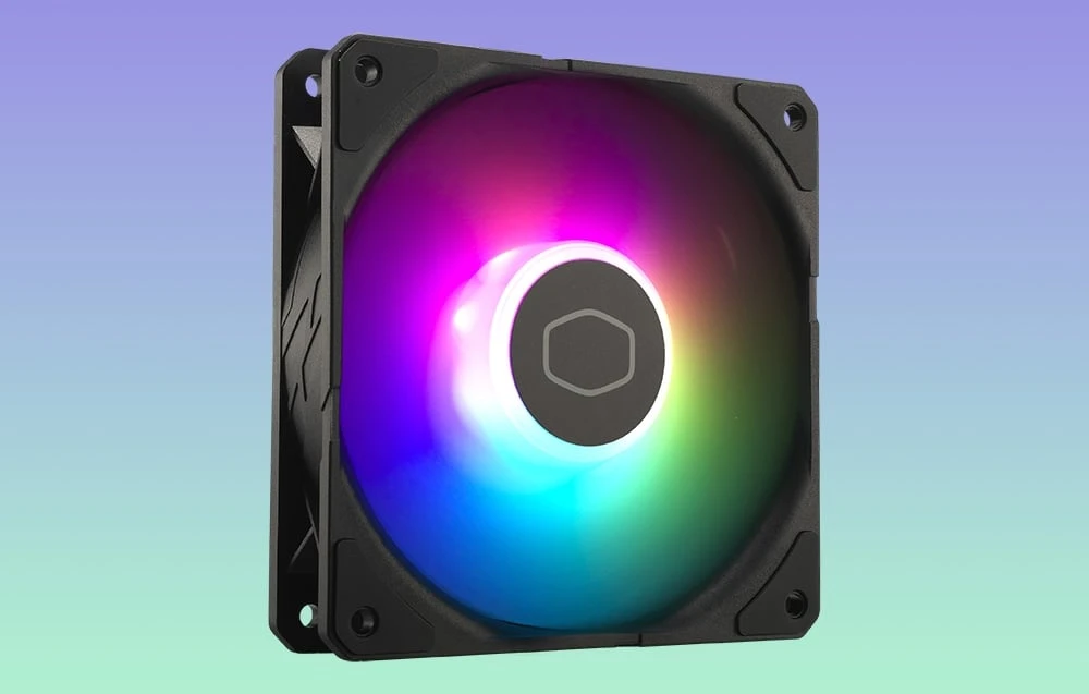 „Cooler Master Cooler Master SickleFlow Edge 120 ARGB 3-in-1“ ventiliatorius (juodas) aprašymas - Prekės nuotrauka