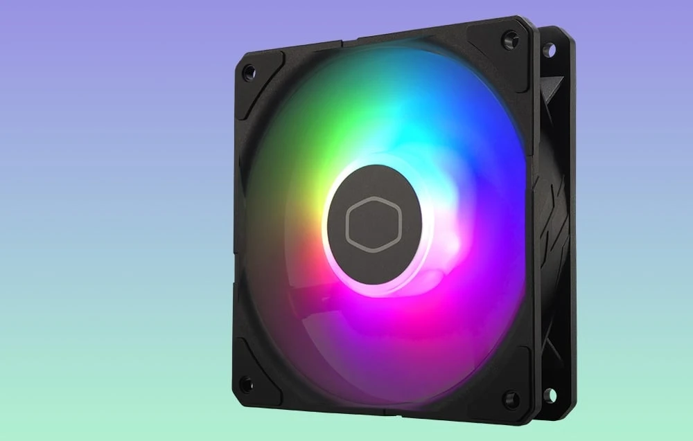 „Cooler Master Cooler Master SickleFlow Edge 120 ARGB 3-in-1“ ventiliatorius (juodas) aprašymas - Prekės nuotrauka