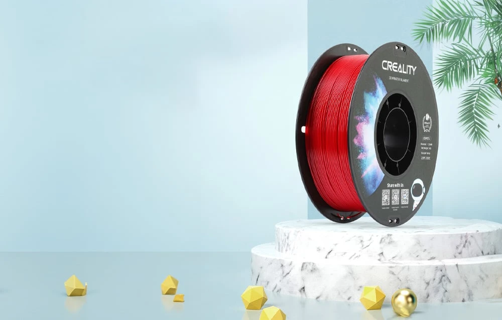 Creality CR-PETG - 1.75mm - 1kg - Raudonas aprašymas - Prekės nuotrauka