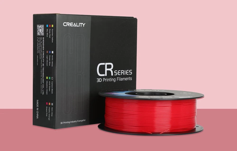Creality CR-PETG - 1.75mm - 1kg - Raudonas aprašymas - Prekės nuotrauka