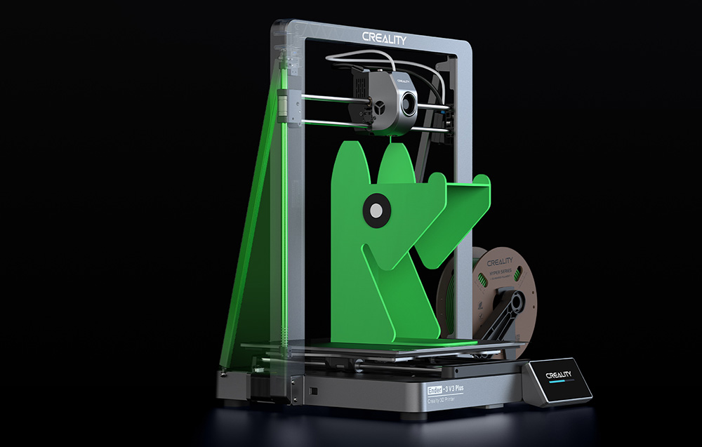 Creality-ender-3-v3-plus-3D spausdintuvas