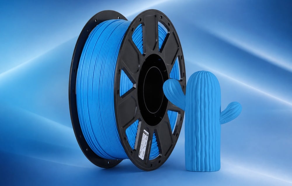 3D Spausdintuvo Kaitinimo Siūlas - Creality Ender-PLA Mėlynas 1kg 1,75 mm ±0,02 mm aprašymas - Prekės nuotrauka