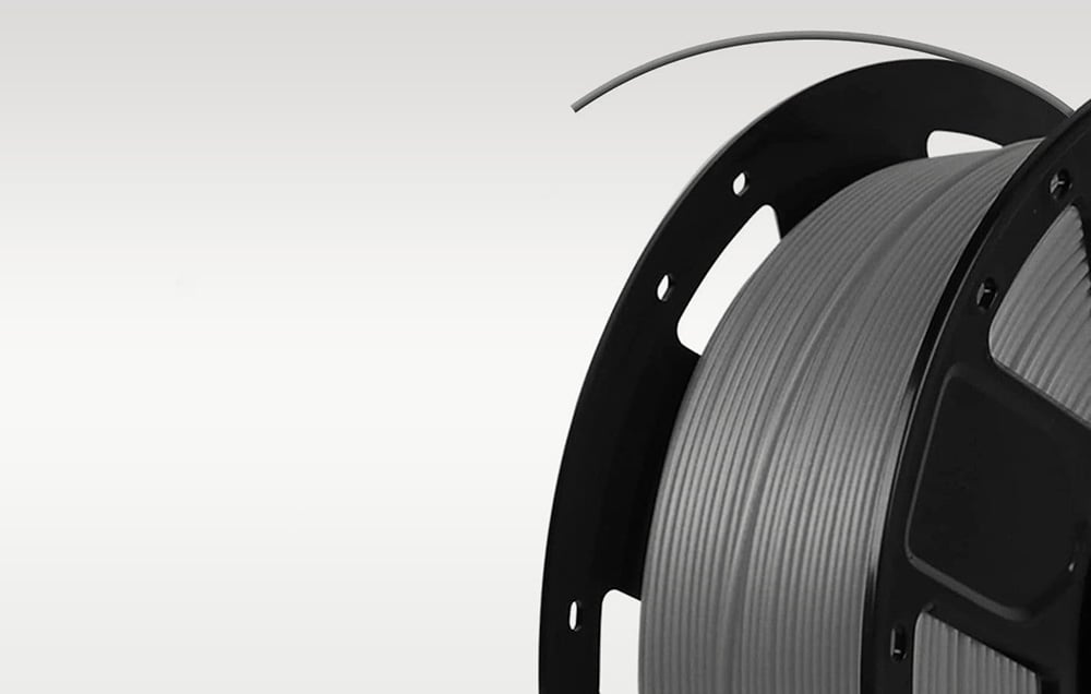 3D Spausdintuvo Filamentas - Creality Ender-PLA 1kg 1,75 mm ±0,02 mm Pilkas aprašymas - Prekės nuotrauka