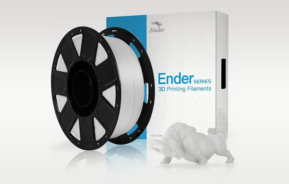 3D Spausdintuvo Filamentas - Creality Ender-PLA 1kg Balta aprašymas - Prekės nuotrauka