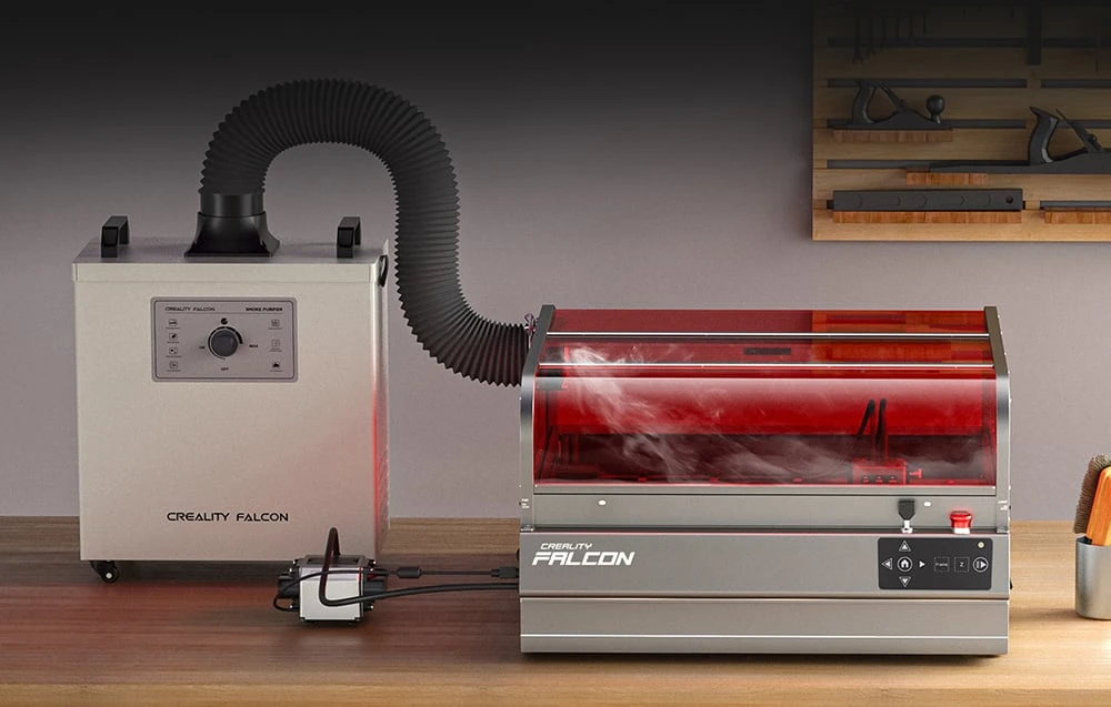 Creality Falcon2 Pro S 40 W aprašymas - Prekės nuotrauka Creality Falcon2 Pro S 40 W aprašymas - Prekės nuotrauka