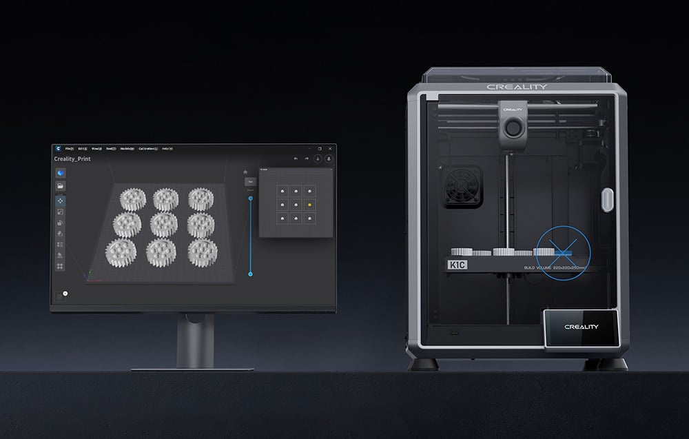creality-k1c-3D-spausdintuvas