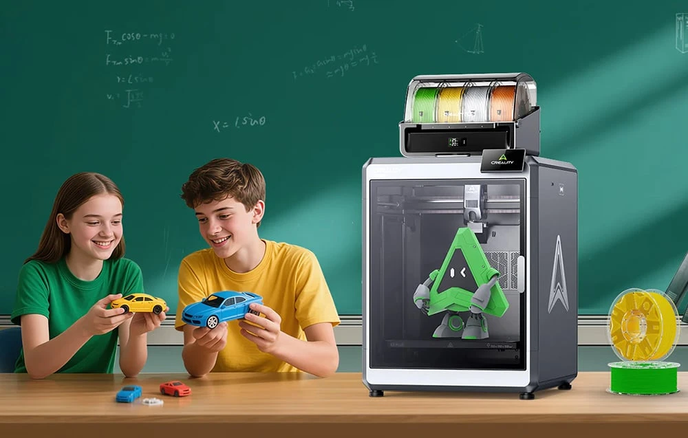 3D spausdintuvas – Creality K2 Combo aprašymas - Prekės nuotrauka 3D spausdintuvas – Creality K2 Combo aprašymas - Prekės nuotrauka