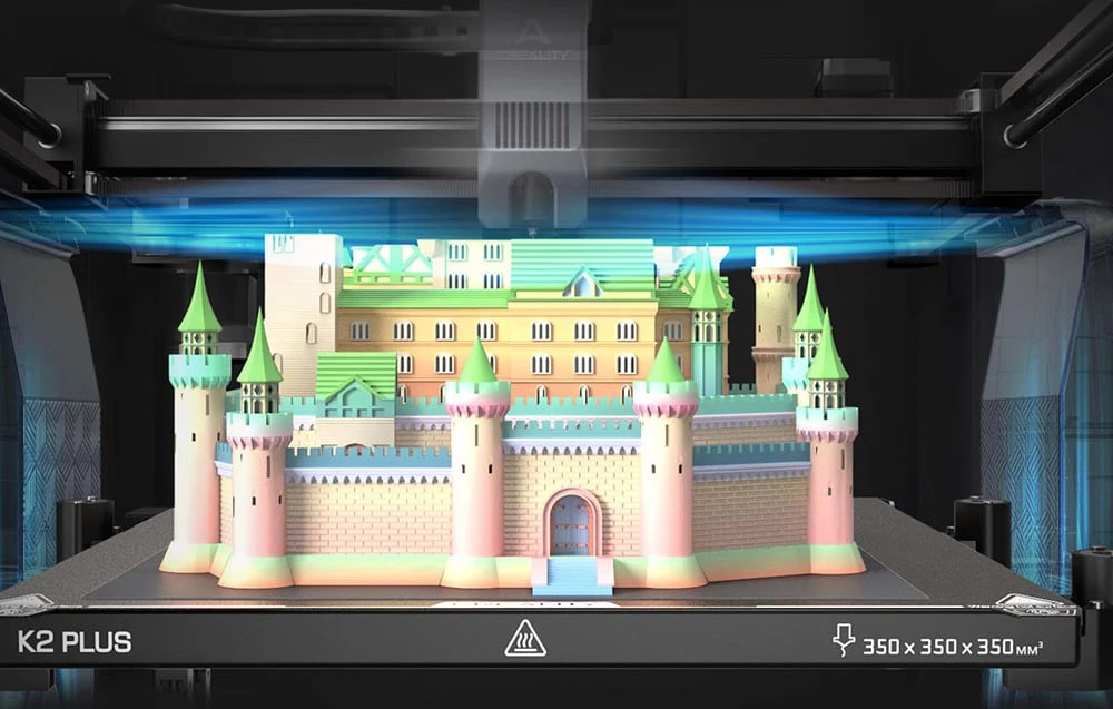 Creality K2 Plus 3D spausdintuvas aprašymas - Prekės nuotrauka Creality K2 Plus 3D spausdintuvas aprašymas - Prekės nuotrauka