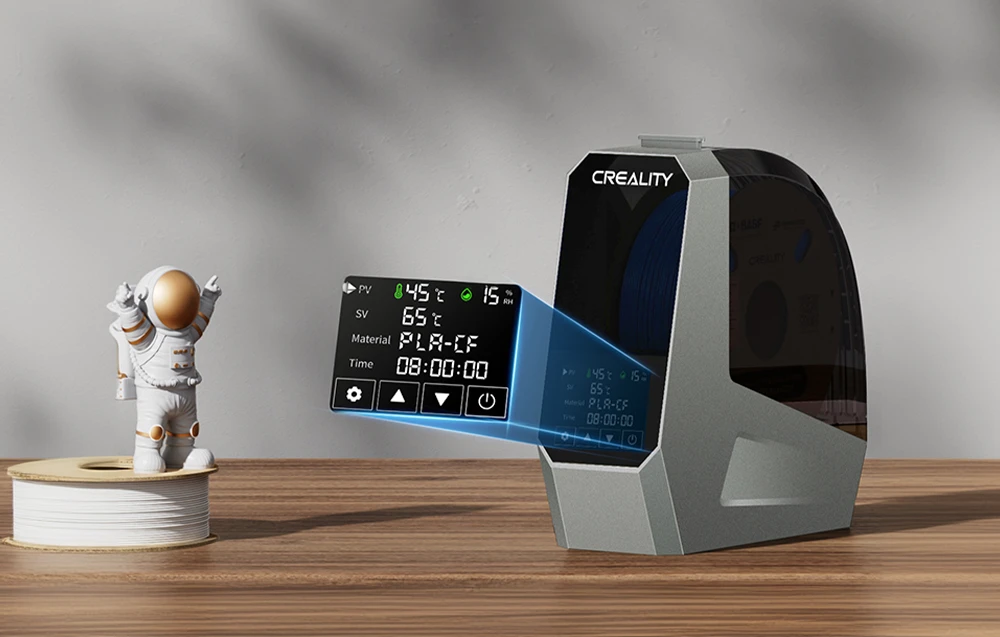 3D plastiko džiovintuvas 45℃-70℃ Space Pi CREALITY aprašymas - Prekės nuotrauka