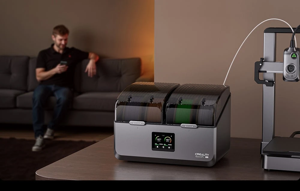 Creality SpacePi X4 plastiko džiovintuvas aprašymas - Prekės nuotrauka