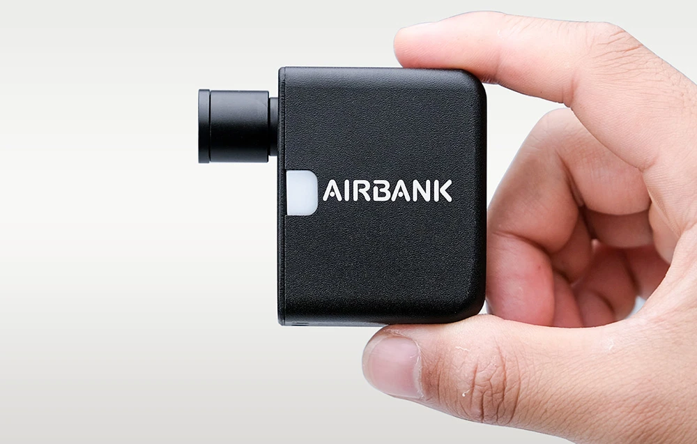 Cycplus AS1 POCKET AIRBANK Mini Bike Pump aprašymas - Prekės nuotrauka