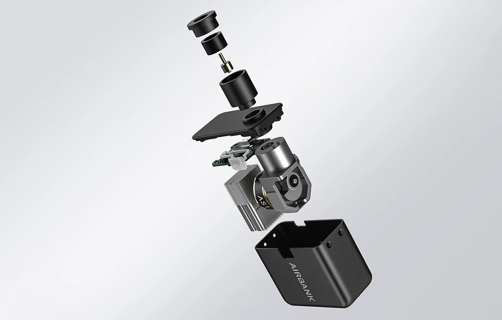 Cycplus AS1 POCKET AIRBANK Mini Bike Pump aprašymas - Prekės nuotrauka