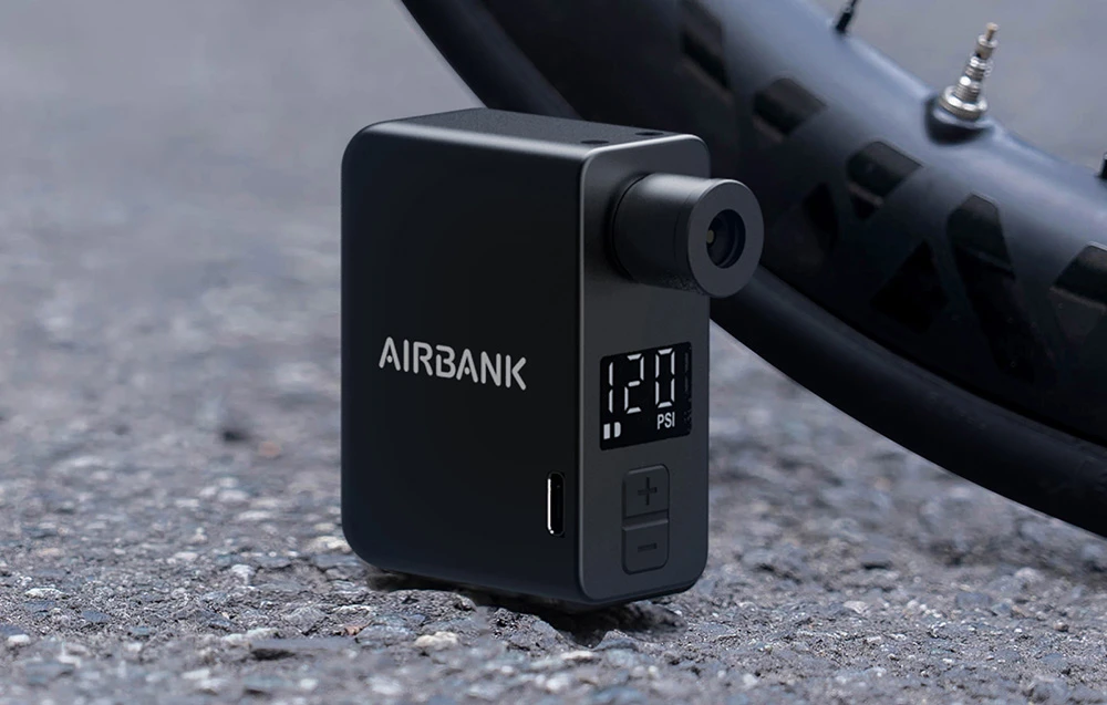 Elektrinė Dviračio Pompa - CYCPLUS AS1 PRO Pocket Pro Airbank, 120 PSI, USB-C, LED Ekranas, Juoda aprašymas - Prekės nuotrauka
