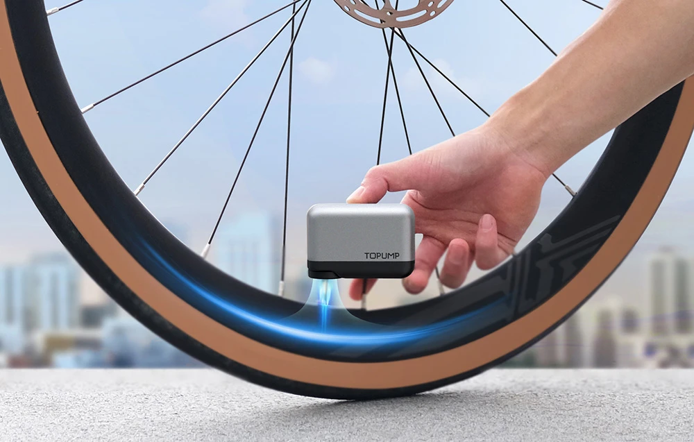 Cycplus AS200 TB2 TOPUMP Mini Bike Pump aprašymas - Prekės nuotrauka