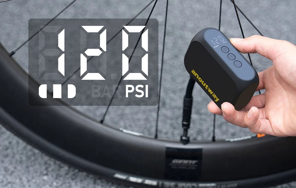„Cycplus AS210 MAX AT1 Max Anoutway“ mini dviračio pompa aprašymas - Prekės nuotrauka