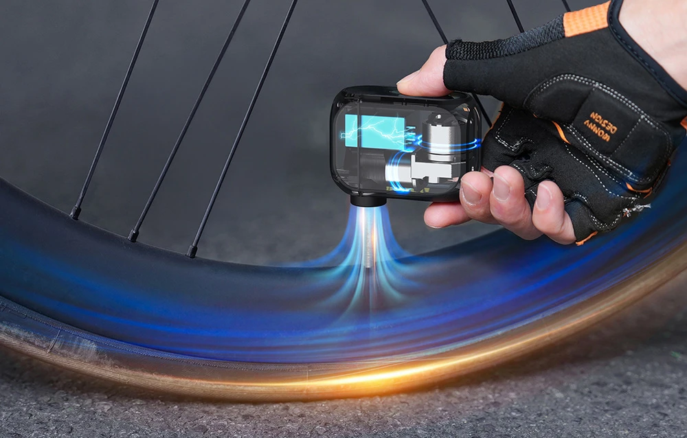 Cycplus AS210 PRO AT1 PRO Anoutway Mini Bike Pump aprašymas - Prekės nuotrauka